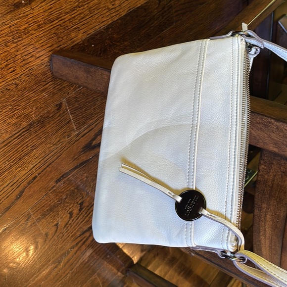 NWOT Margot Nude Pink Leather Crossbody Bag - Picture 10 of 10